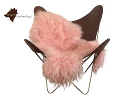 Tapis de mouton Islandais Pink