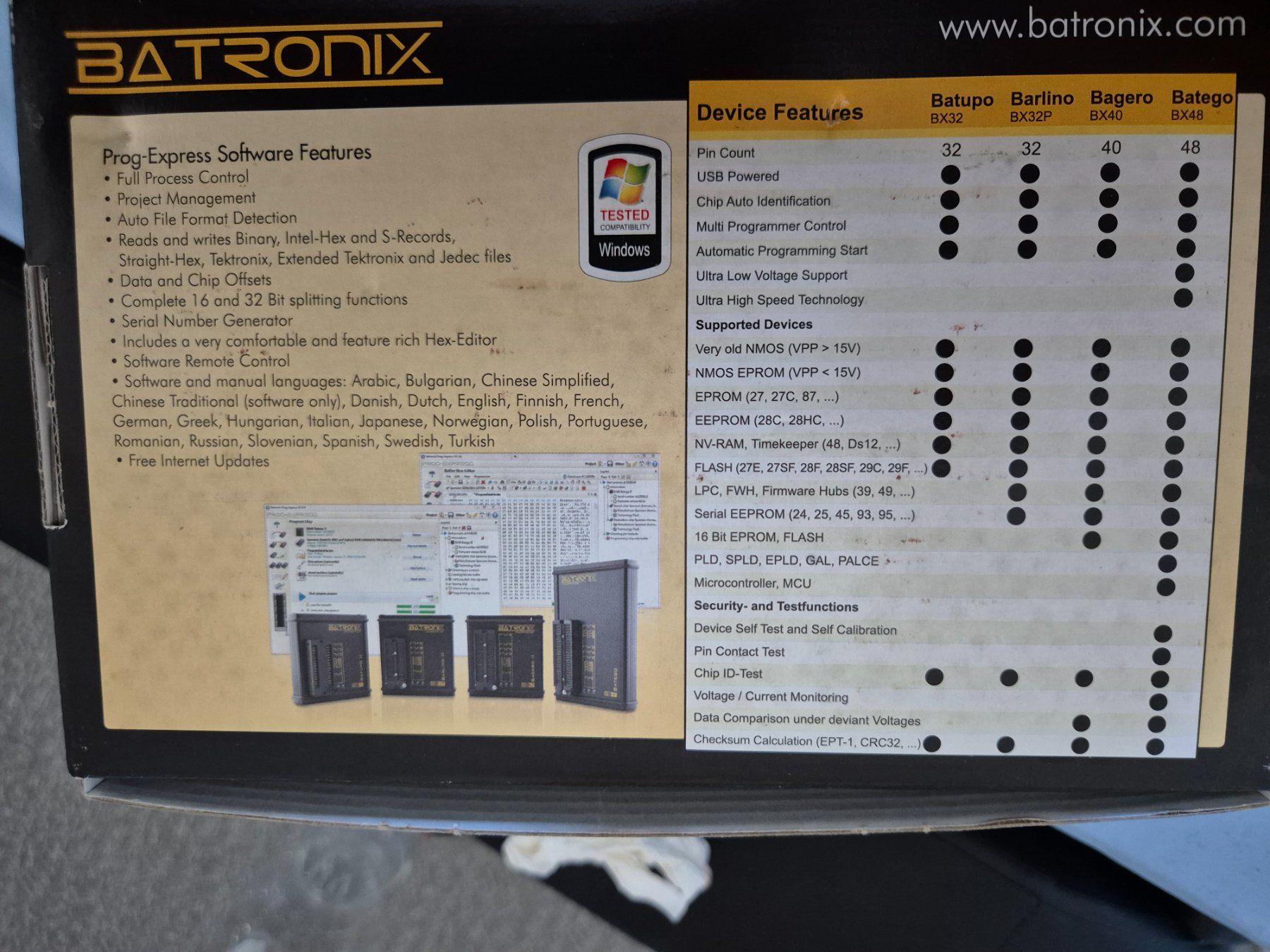 Componenti elettronici: BX32P BARLINO – Nuovo e nell'imballaggio originale da Roggwil BE venduto da GLDANI 1