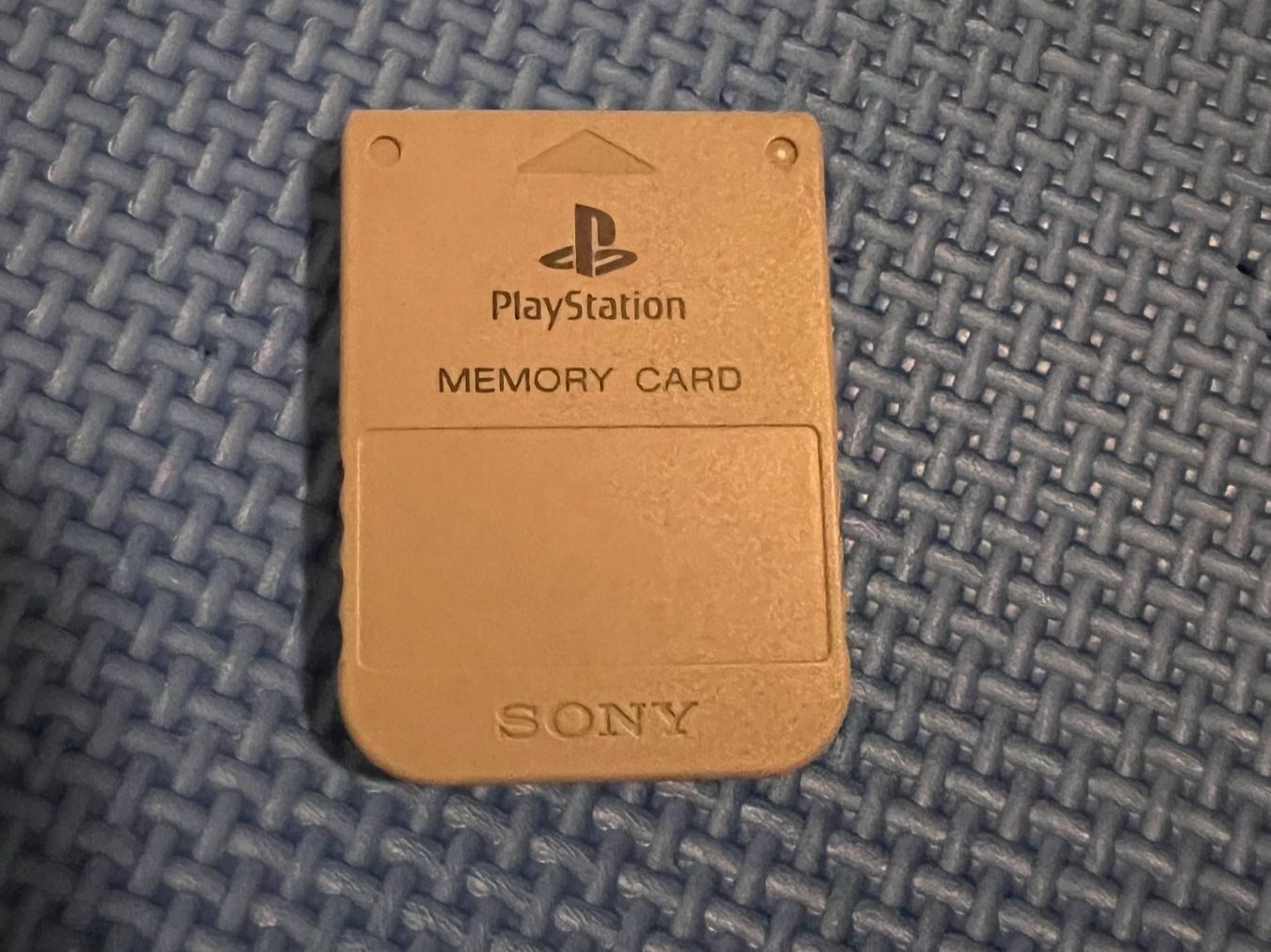Sony Memory Units & Memory Cards: Original Memory Card Playstation 1 / PS1 – Gebraucht aus Gossau SG von