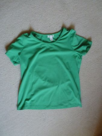 T-Shirt, grün, Marke Mona, Grösse 42 - Baumwolle
