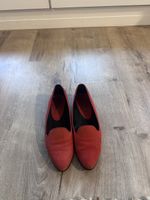 Bally Damen Slipper rot in gutem Zustand
