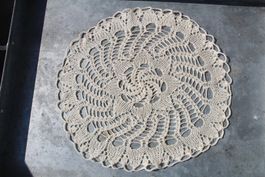 Häkel Deckchen, 33 cm