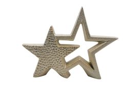 Stern Doppel aus Keramik 21cm