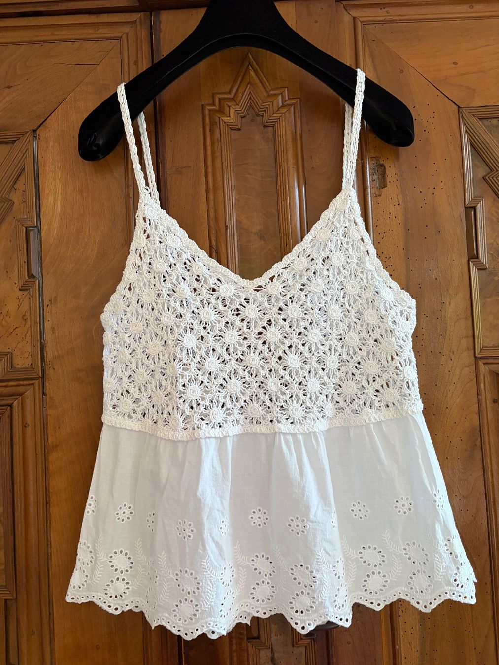 Top: SUMMER TOP 100% Baumwolle Gr.: S/M 36/38DE – Usato da Interlaken venduto da Bona55 1