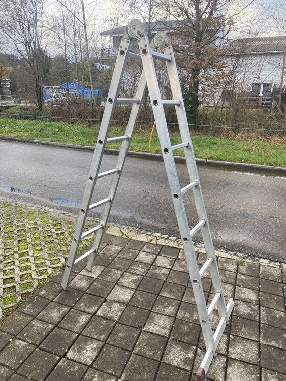 Aluleiter / Bockleiter 2/4 Meter Kaufen auf Ricardo