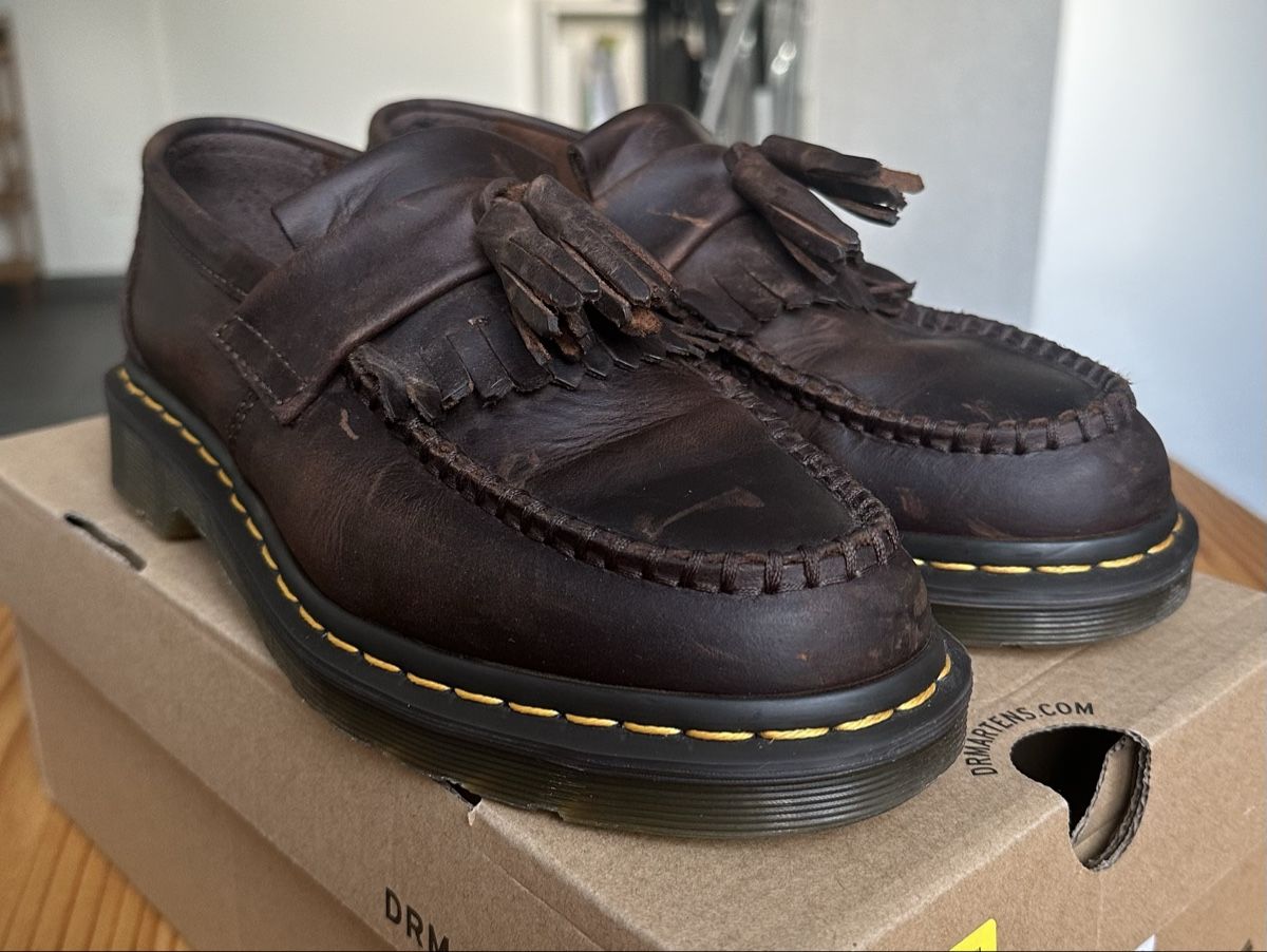Dr. Martens Scarpe da uomo: Dr Martens Adrian DARK BROWN (EU 40) – Usato da Malleray venduto da noe_vyq9