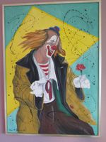 Orginalbild von Hans M. Zbinden Jg.94 Clown Walter Galetti