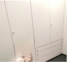 Kleiderschrank weiss mit Schubladen guter Zustand