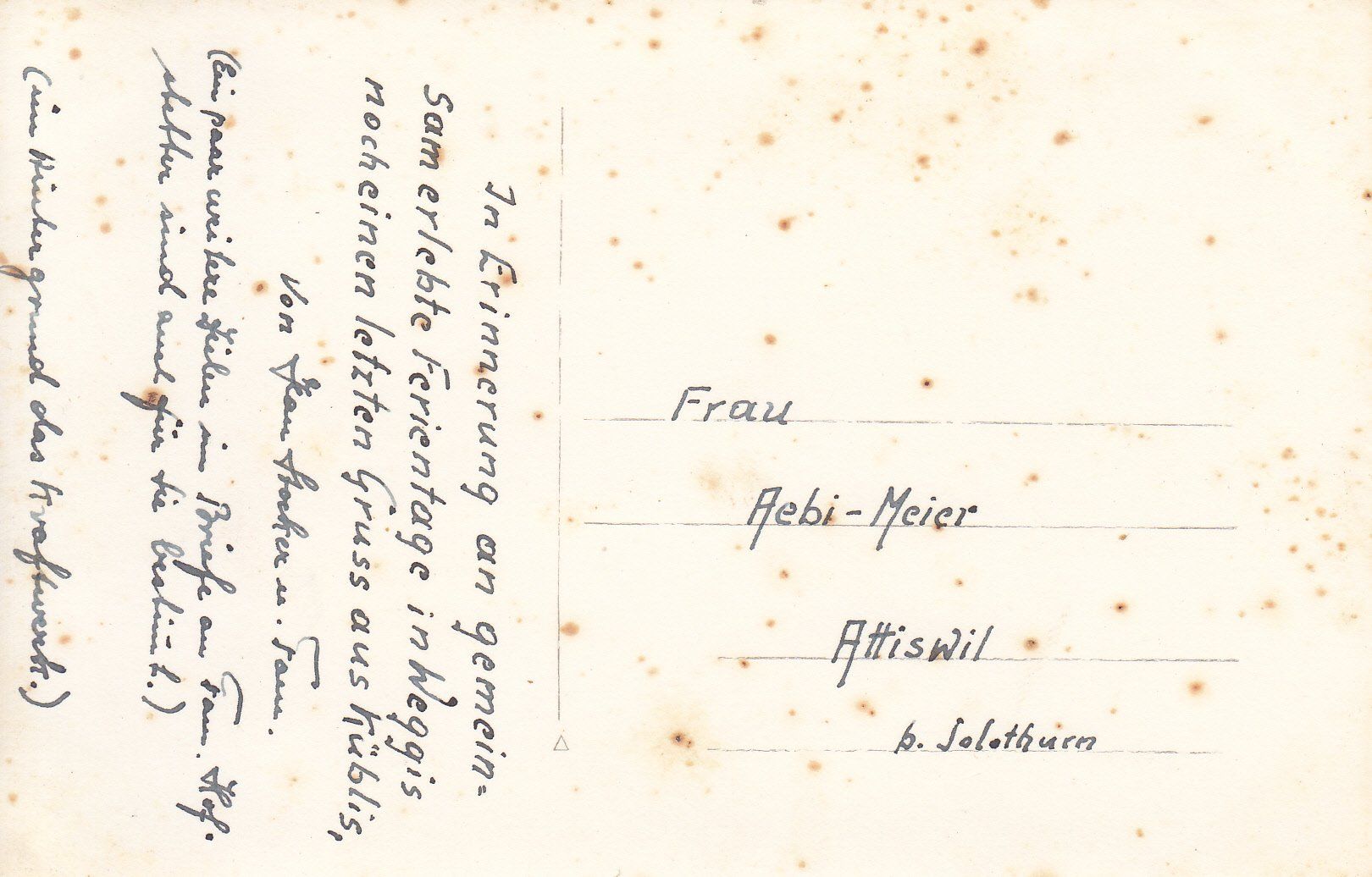 Cartoline postali: Küblis ca. 1940 – Usato da Bürglen TG venduto da StampGraf 1