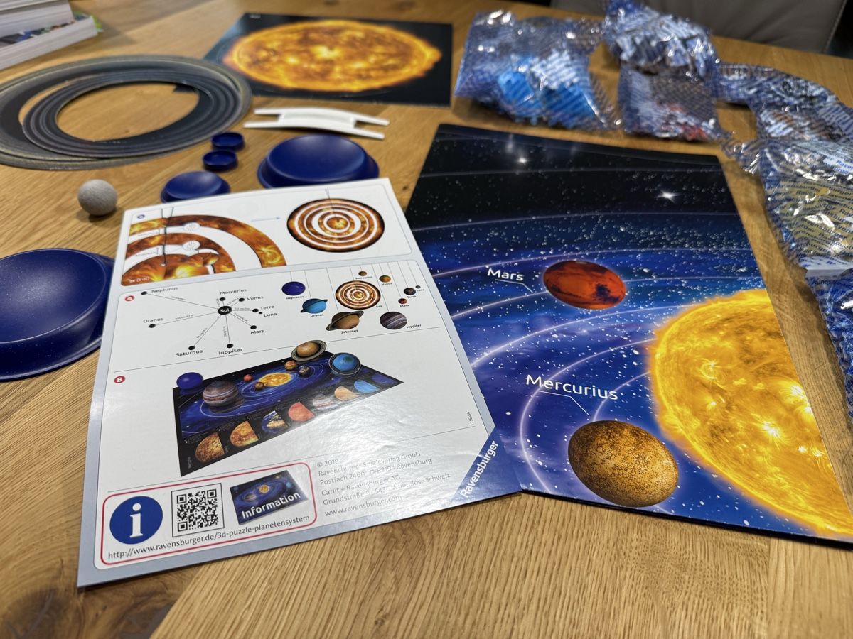 Ravensburger Puzzles: Ravensburger 3D Puzzle Sonnensystem 522 Teile – Gebraucht aus Wallisellen von FabianB 5