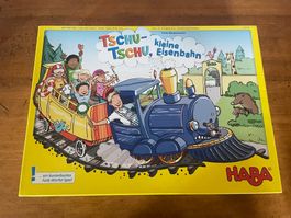 HABA Spiel Tschu-Tschu kleine Eisenbahn gebraucht