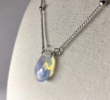 Collier Silber 925 mit Opalith