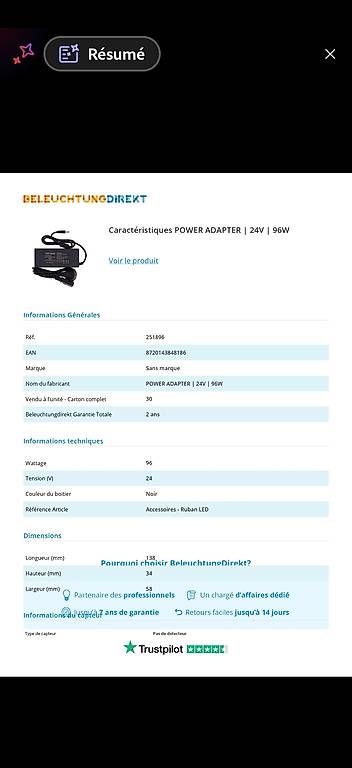 Laufwerke & Adapter: Adaptateur secteur 24V 96W – Gebraucht aus Sion von ABE25 1