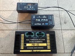 FRSKY Box RB20 + R8Pro + R9SX