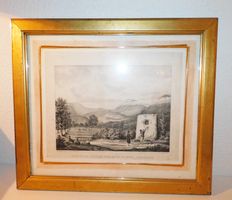 Neue Fundschätze Kunst Lithografie antike LItho od Graphik