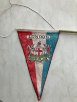 London Wimpel/Flagge Vintage Deko Rarität Sammlerstück