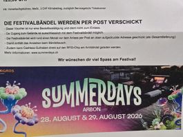 Summerdays Freitag 28.6.2026