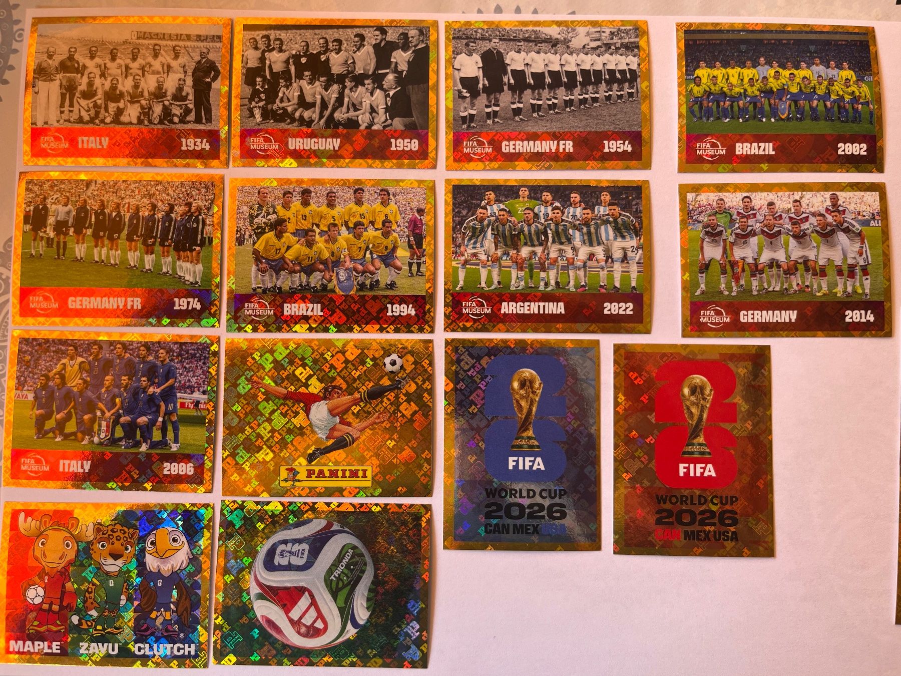 Panini Carte collezionabili: Panini WM 2026 FWC-Sticker – Nuovo (secondo la descrizione) da Rüschegg Heubach venduto da Pimpolino13