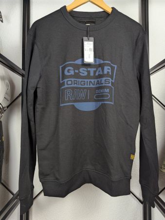 G-Star RAW Sweatshirt Noir – Taille S – Neuf avec étiquette
