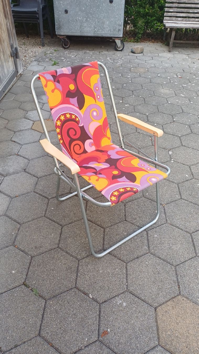Chaises: Camping Stuhl 70er Jahre  – D'occasion à Flawil par Naphtali 6