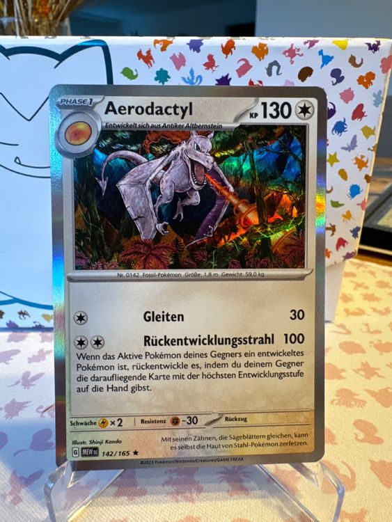 151 - Aerodactyl  Kaufen auf Ricardo