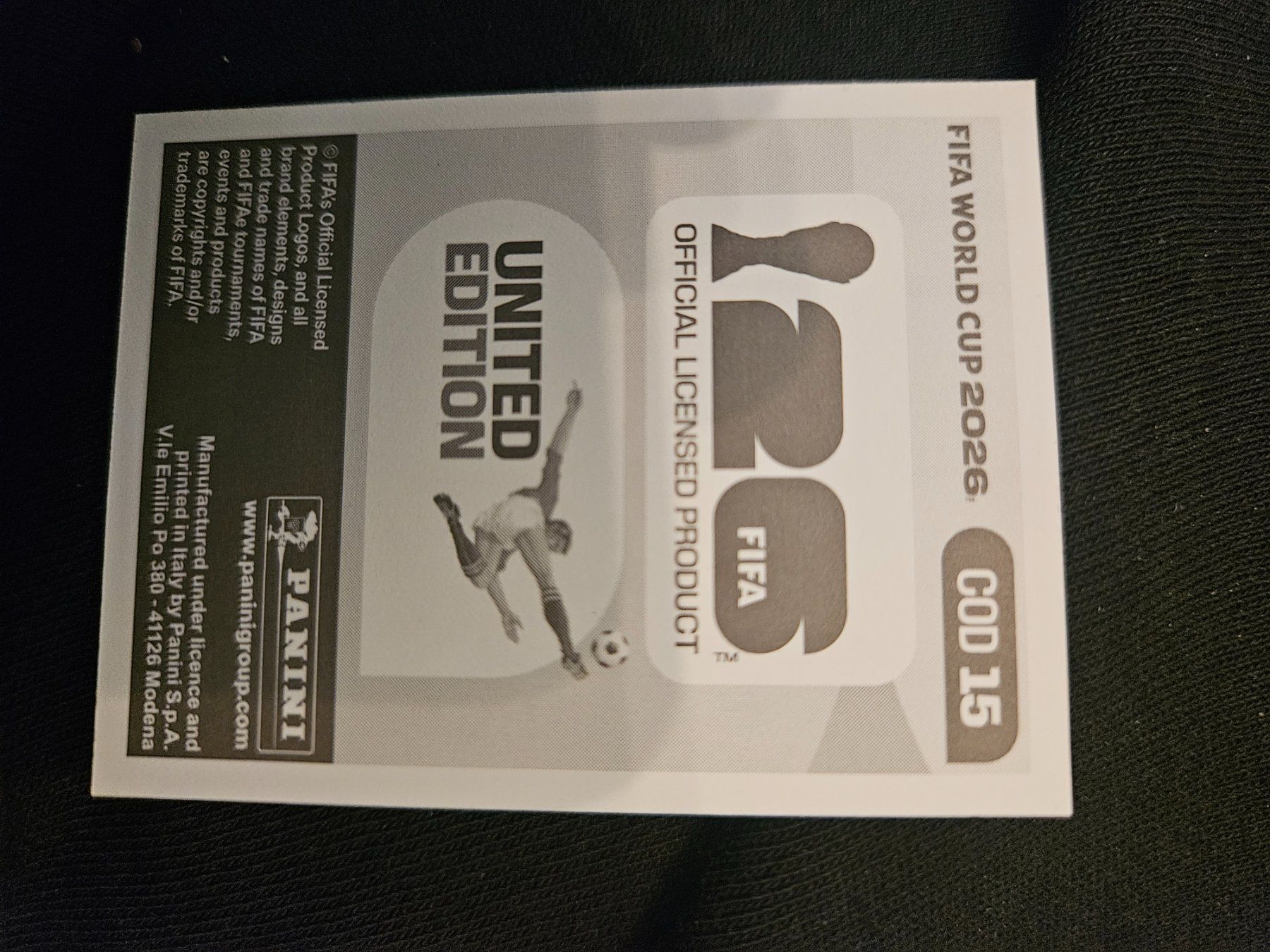 Panini Cartes à collectionner: COD15 – D'occasion à Würenlingen par Dinli 1