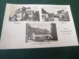 Ansichtskarte Gruss aus Neukirch a.d. Thur Schulhaus Heim...