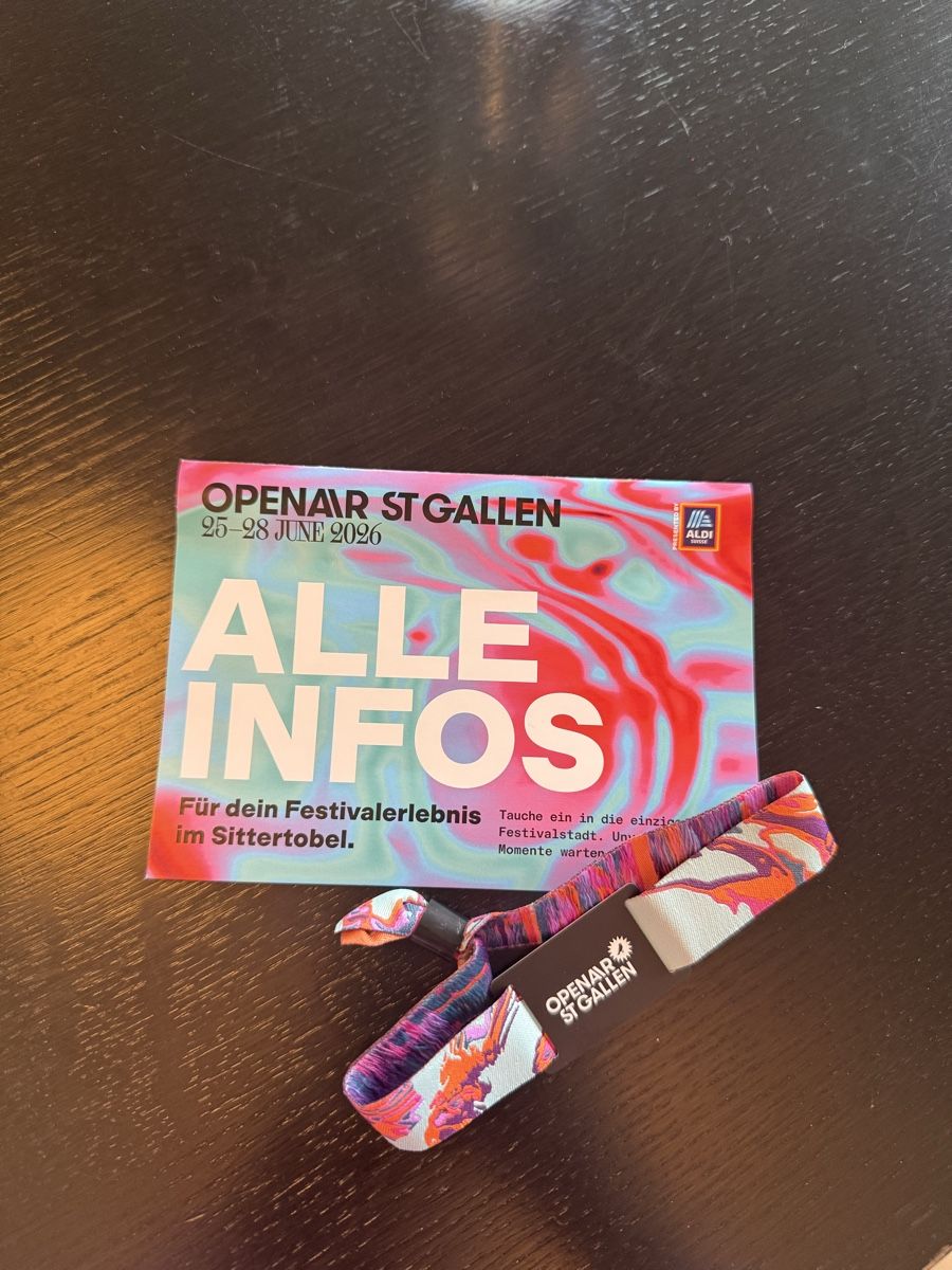 Biglietti: Openair St.Gallen Sonntag 1-Tagespass – Nuovo e nell'imballaggio originale da Boppelsen venduto da yar_7fws 1