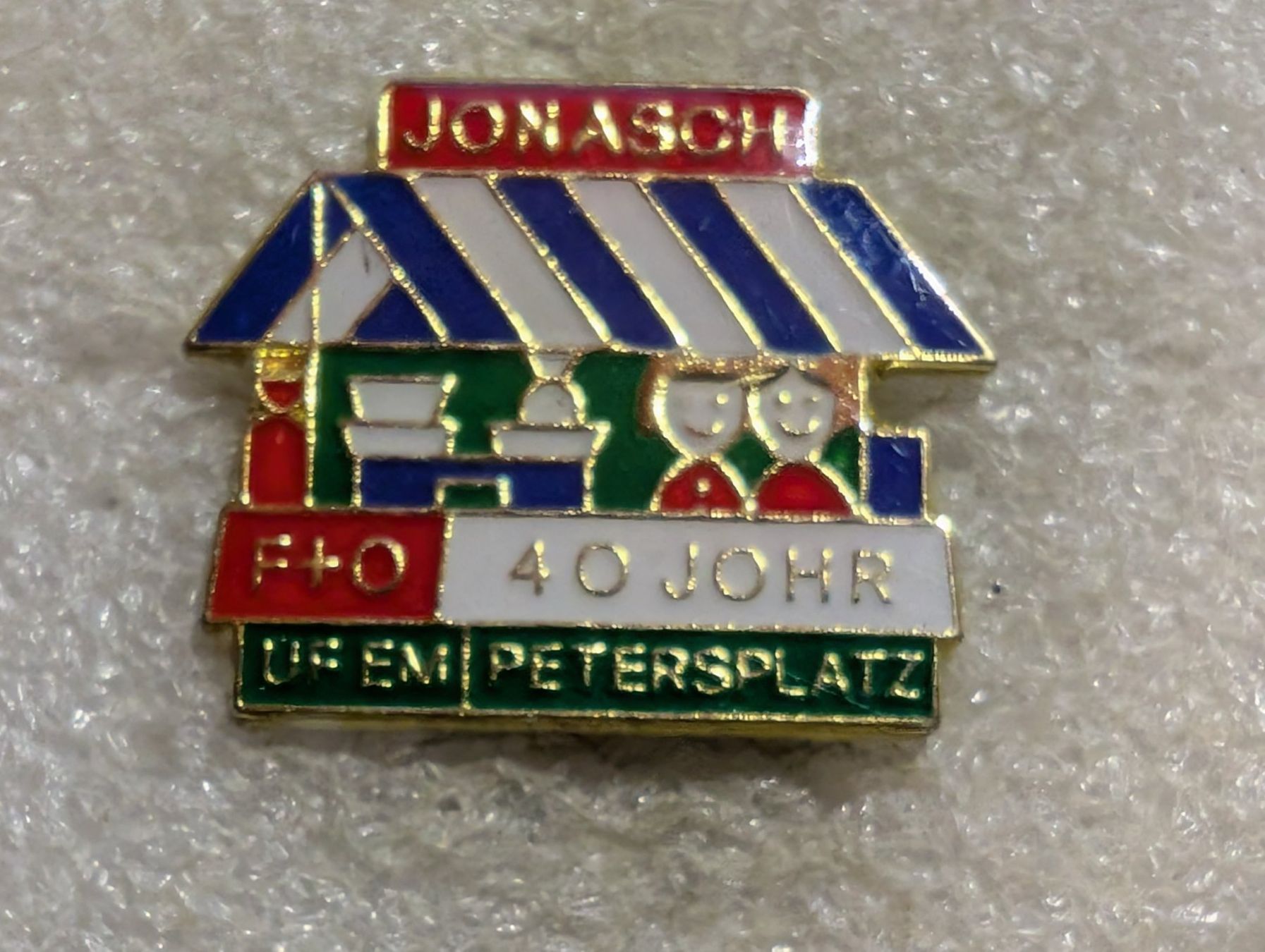 Placchette & Badge: Ansteckpin 184: Jonasch Uhren – Usato da Oppligen venduto da Pin-Fall-Shop