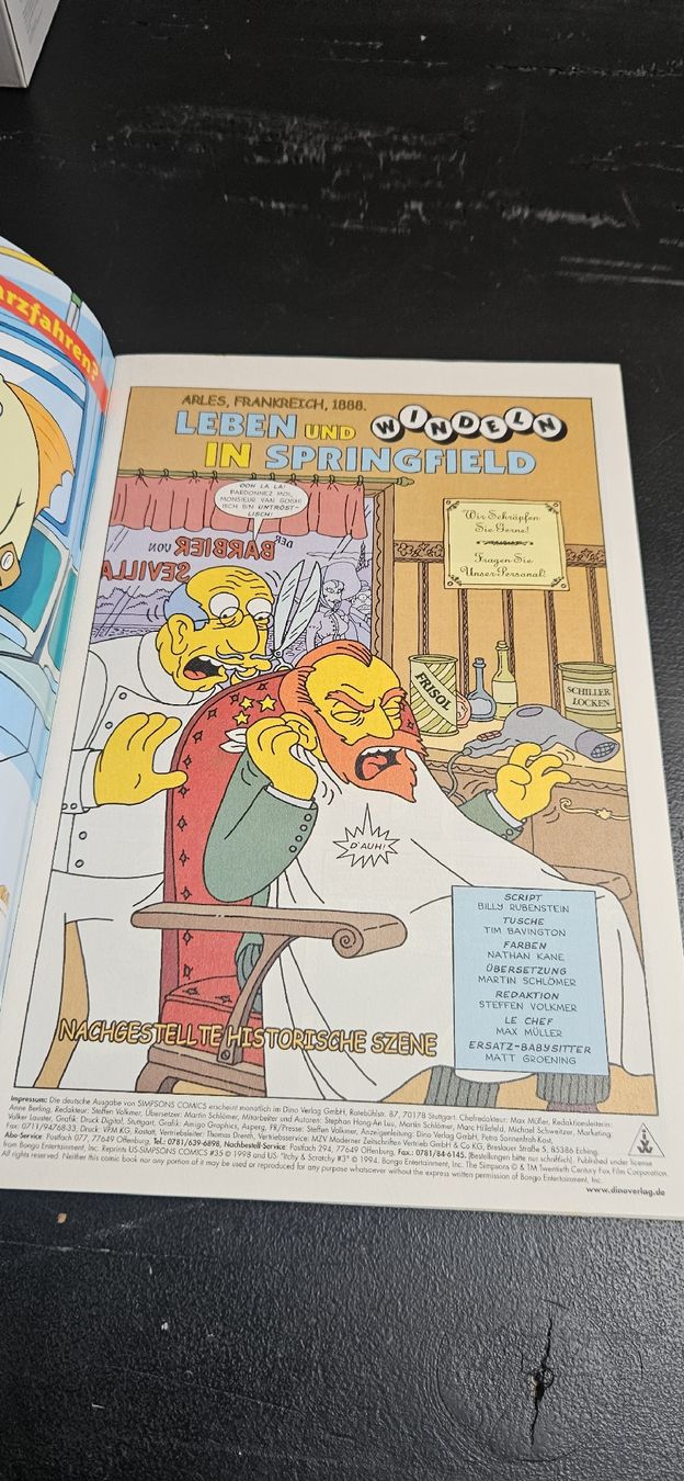 Comics: Simpsons Comics 1999, Der gelbe Knall – Neu (gemäss Beschreibung) aus Belp von Ginus85 5