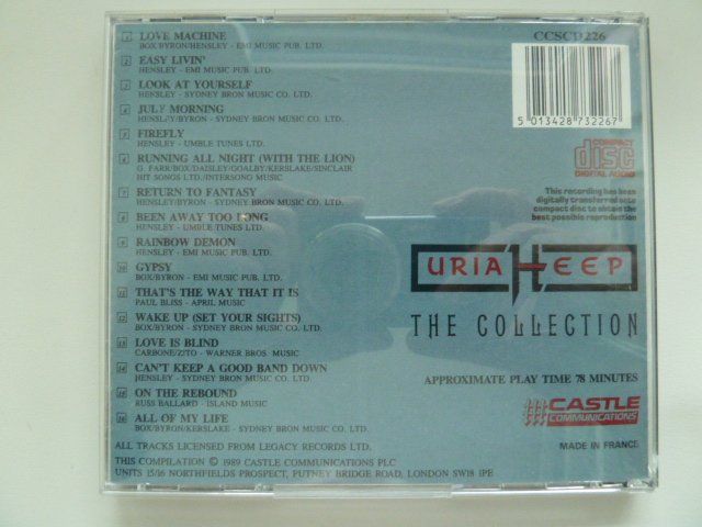 CD: Uriah Heep - The Collection – Usato da Au ZH venduto da sikoku 2