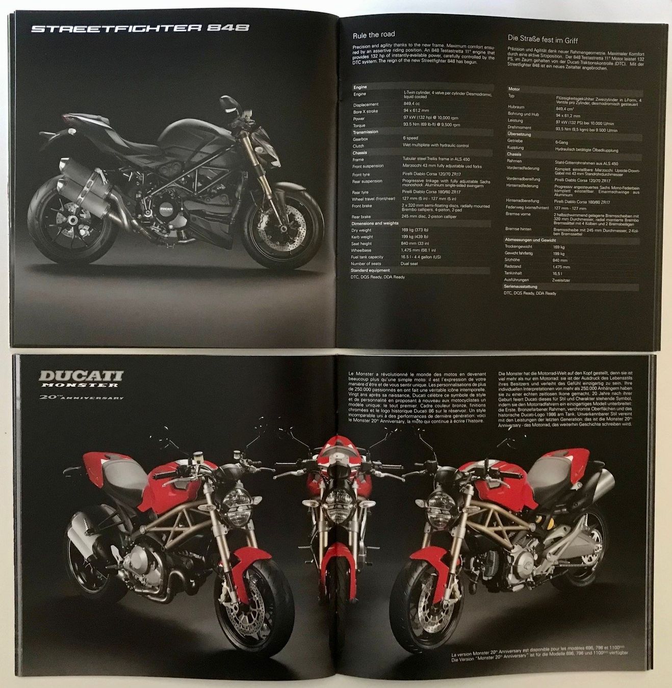 Ducati Dokumente: Ducati Prospekte Modelljahr 2013 – Gebraucht aus Strengelbach von Omobono 6