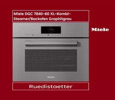 Miele DGC 7840-60 XL Kombi-Steamer/Backofen Graphitgrau