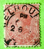 Briefmarken aus Australien Königin Victoria  gestempelt  