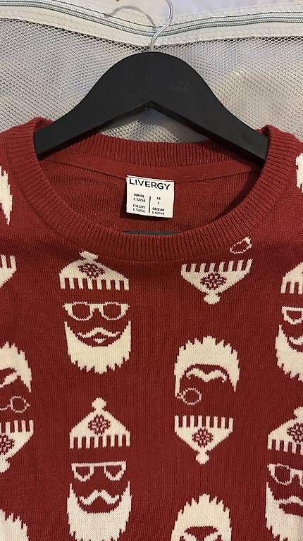 Maglioni & Felpe: Pull de Noël Livergy rouge  Taille L – Usato da Biel/Bienne venduto da Cli 4