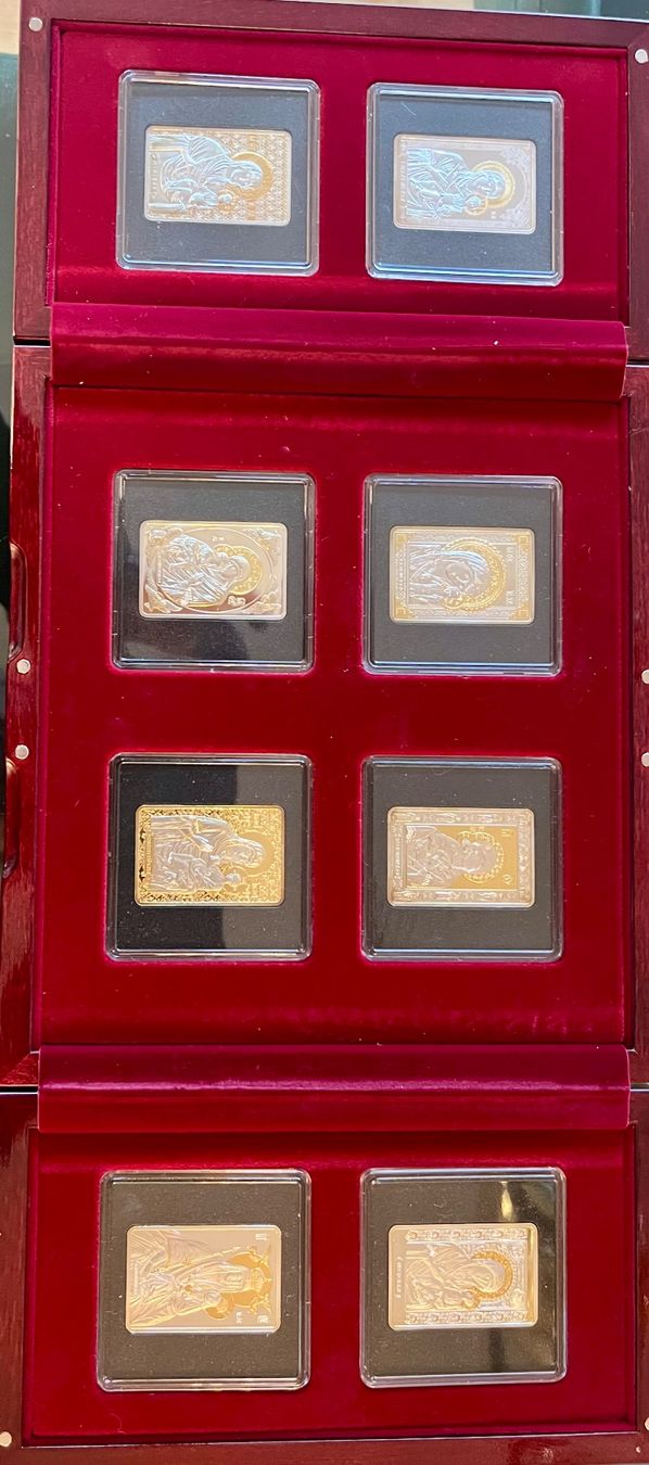 Tutti le monete: Triptychon 8 x 1 Unze Silber  – Nuovo e nell'imballaggio originale da Winterthur venduto da Numismatica-Vitu 6