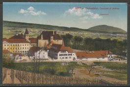 Carte P de 1919 ( Colombier / Casernes et Château )