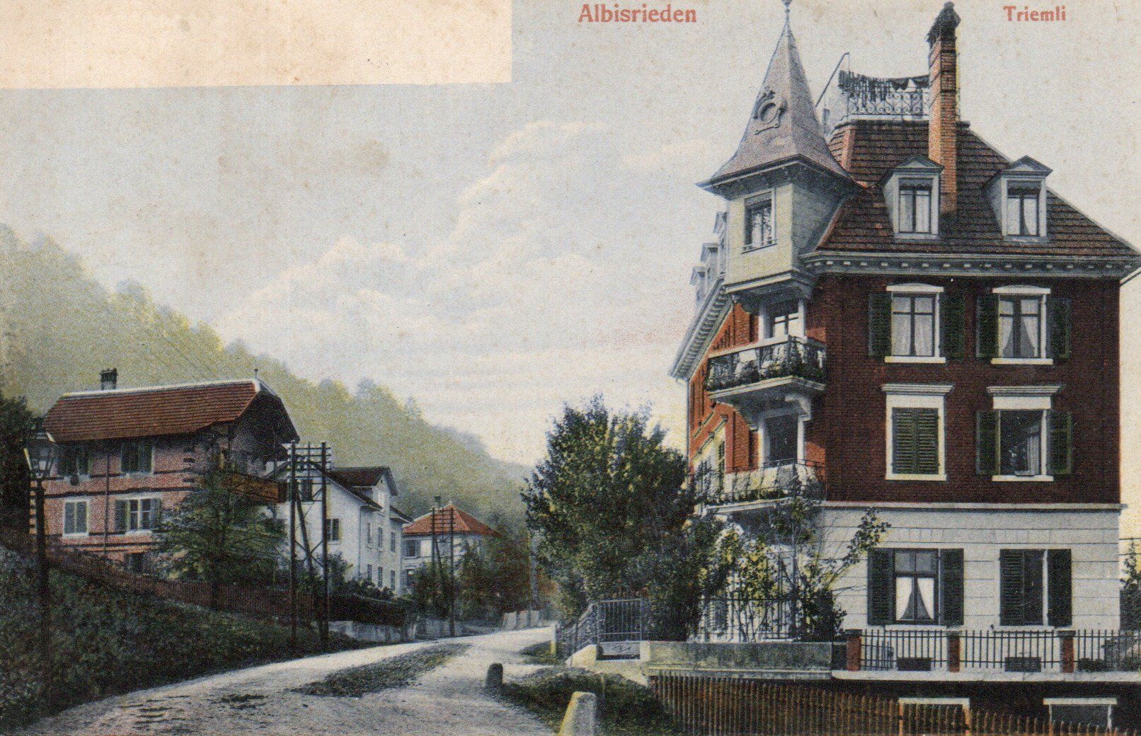 Cartoline postali: Albisrieden - Triemli – Usato da Melano venduto da pisonsdro