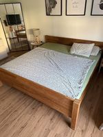 Massivholzbett 180x200