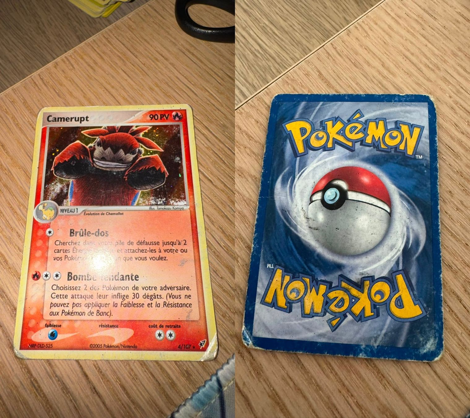 Pokémon Carte collezionabili: Camerupt 4/107 holo – Usato da Chavannes-Renens venduto da skywalker1942