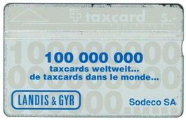 Taxcard 901A_02414 Sodeco SA (K-89/1) gebraucht