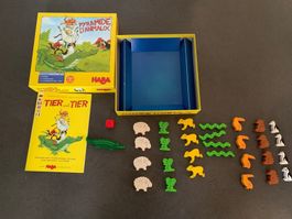 HABA Spiel Tier auf Tier - Pyramide d'annimaux Photos