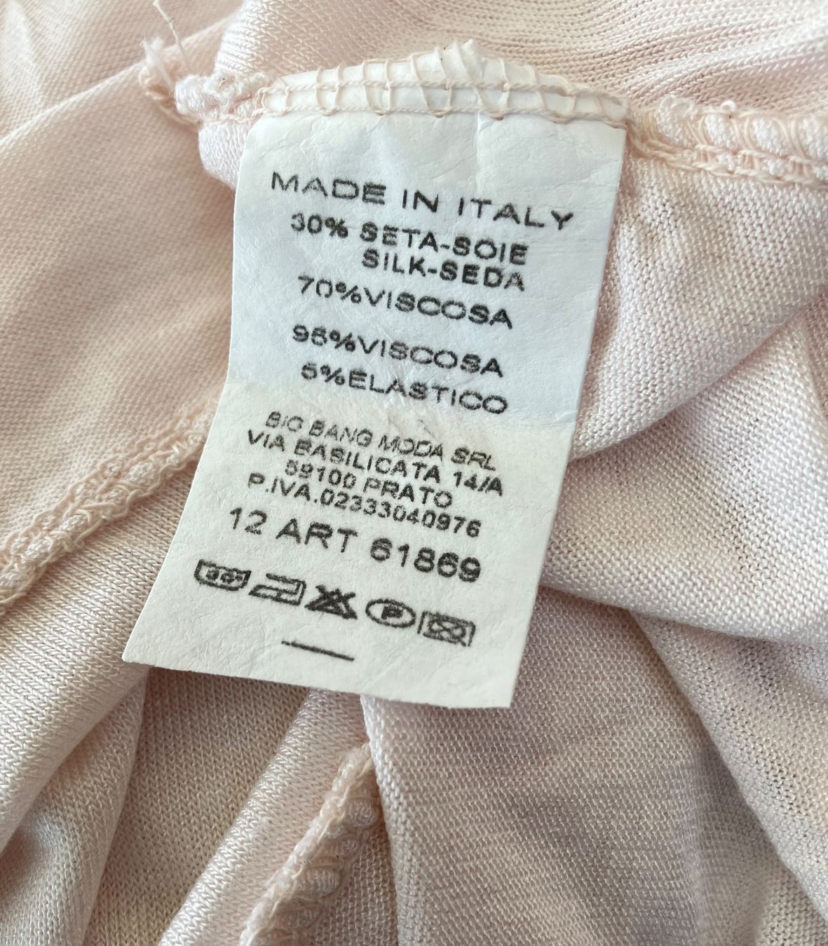 Camicette: Made in Italy Bluse mit Seide Gr.M – Usato da Unterägeri venduto da Jutka_04 4