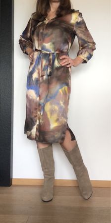 Batik-Kleid Gr 36 von SET