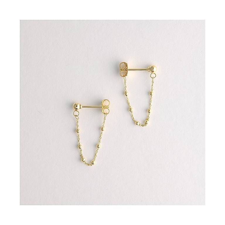 Ohrringe & -stecker: Ohrstecker Echtgold – Gebraucht aus Hemmental von 18kGold 1