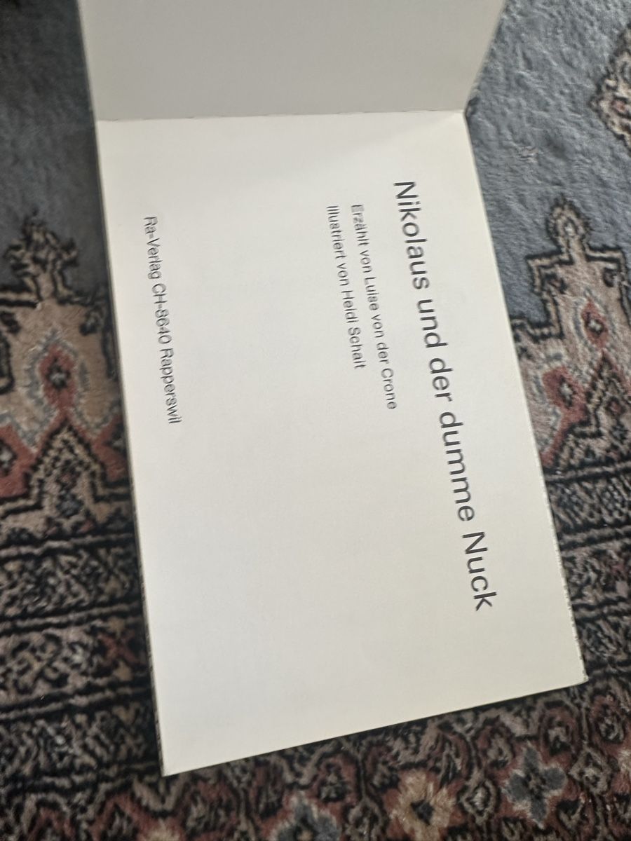 Libri: NIKOLAUS und der Dumme Nuck – Usato da Uster venduto da bek_v2ct 2