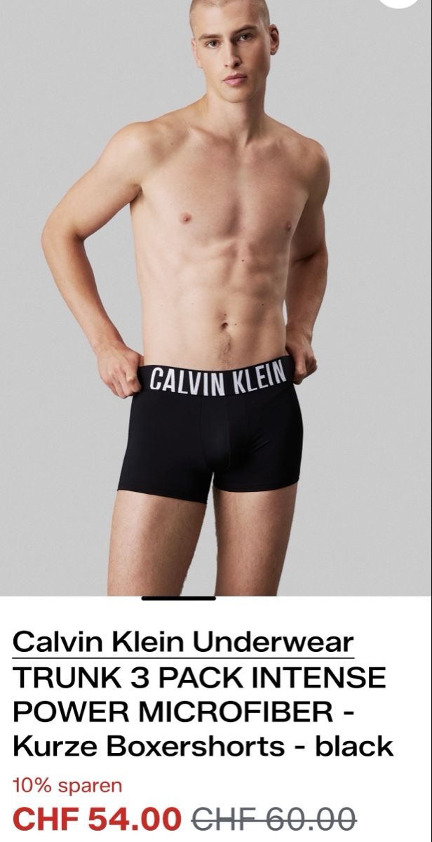 Calvin Klein Unterwäsche: Calvin klein Unterhose G M – Neu und originalverpackt aus Maienfeld von tobeyl2020 2