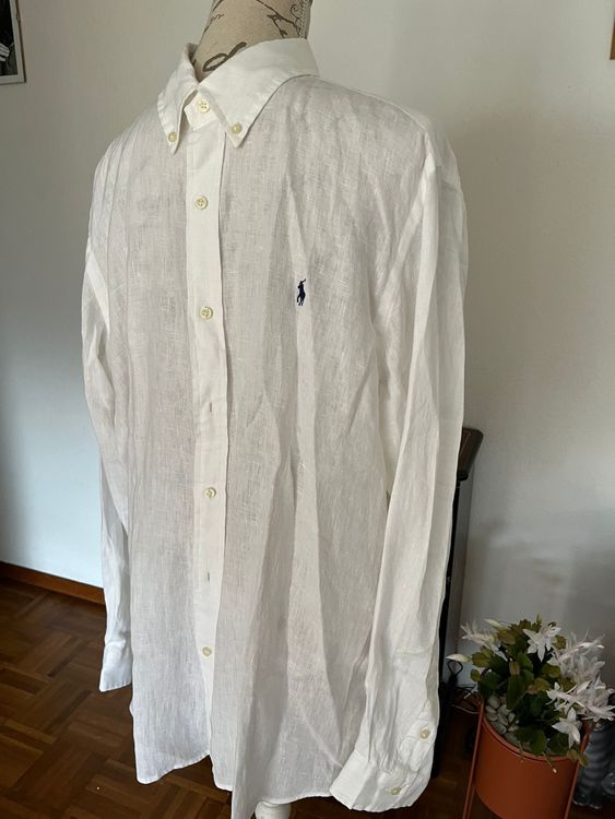 Chemise Ralph Lauren blanche, taille XL