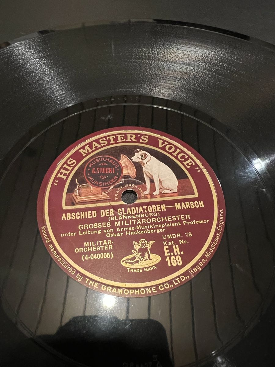 Dischi in vinile: Originale LP. defekt - Einzug der Gladiatoren! – Difettoso da Lyss venduto da Schmuggler 1