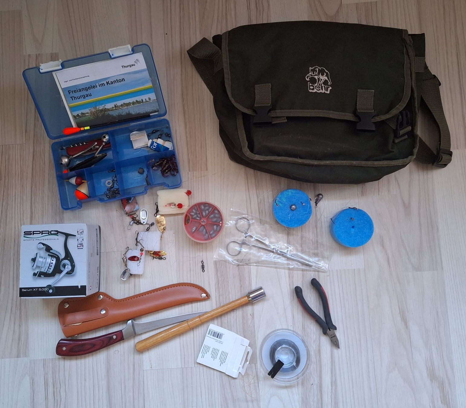 Canne da pesca: Angelsammlung/Felchenrute neu – Usato da Ermatingen venduto da arr_7yxq 1